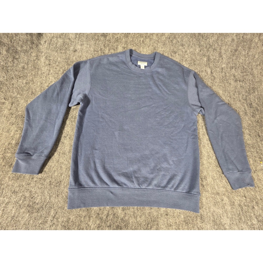 Arizona Jean Co Super Soft Crewneck Sweatshirt Mens Medium Slate Blue Fleece M
